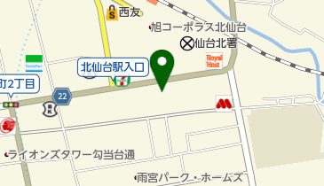 公文式雨宮教室の地図画像