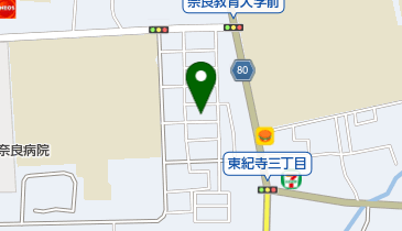 公文式東紀寺教室の地図画像