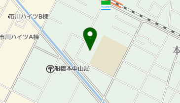 公文式本中山教室の地図画像