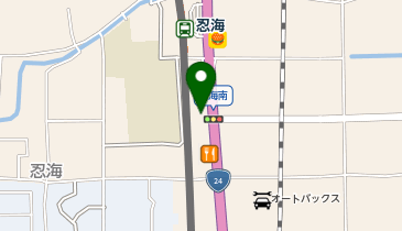 公文式新庄忍海教室の地図画像