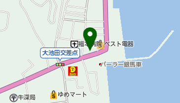 公文式牛深教室の地図画像