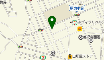 公文式鹿児島城西教室の地図画像