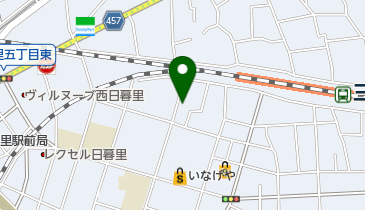 公文式西日暮里2丁目教室の地図画像