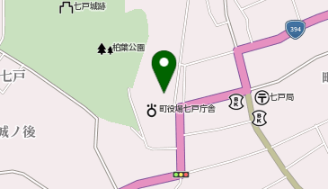 公文式しちのへ教室の地図画像