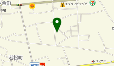 公文式中溝町教室の地図画像