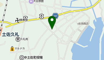 公文式土佐久礼教室の地図画像