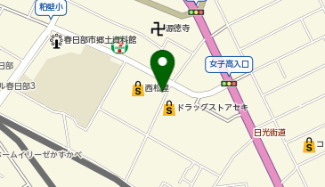 公文式粕壁東3丁目教室の地図画像