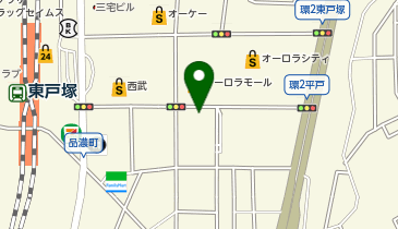 公文式東戸塚駅東口教室の地図画像
