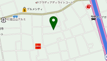 公文式町谷教室の地図画像