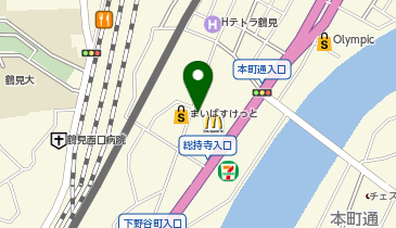 公文式鶴見中央5丁目教室の地図画像