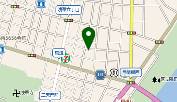 公文式浅草猿若教室の地図画像