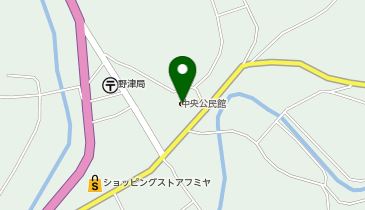 公文式野津教室の地図画像