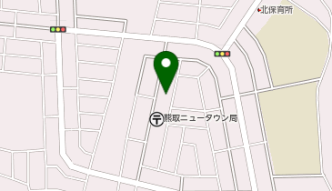 公文式熊取ニュータウン教室の地図画像