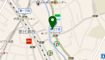 公文式渋谷東2丁目教室の地図画像