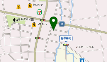 公文式祖母井教室の地図画像