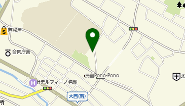 公文式名護大西教室の地図画像