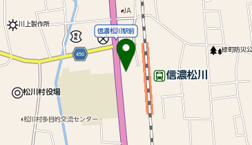 公文式信濃松川教室の地図画像