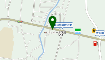 公文式二川教室の地図画像