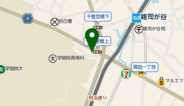 公文式学習院前教室の地図画像