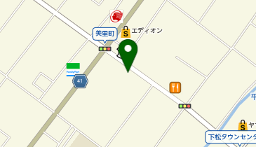 公文式下松美里町教室の地図画像