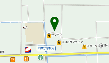 公文式耳成小前教室の地図画像