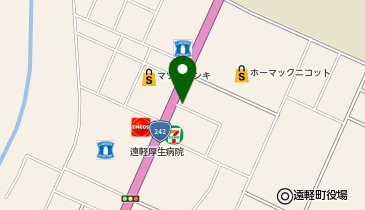 公文式遠軽東教室の地図画像