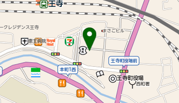 公文式王寺駅前教室の地図画像