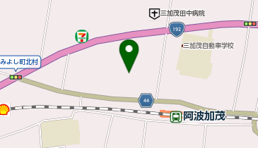 公文式東みよし教室の地図画像