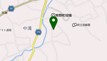 公文式くまの役場前教室の地図画像