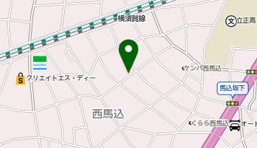 公文式西馬込教室の地図画像