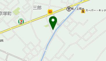 公文式尾ノ上東教室の地図画像