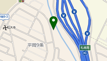 公文式平岡北教室の地図画像