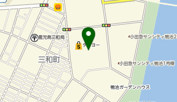 公文式鴨池南教室の地図画像