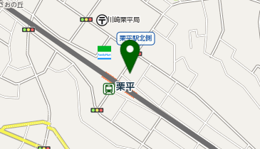 公文式栗平教室の地図画像