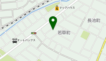 公文式若草町教室の地図画像