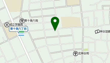 公文式都の北学園前教室の地図画像