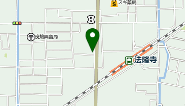 公文式法隆寺駅前教室の地図画像