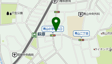 公文式青山教室の地図画像