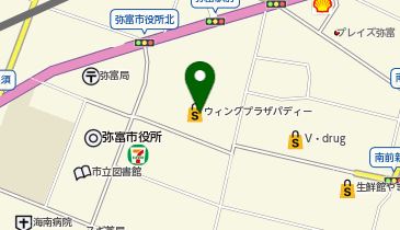 公文式パディー弥富教室の地図画像