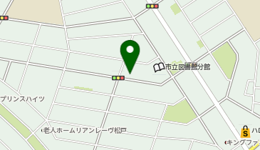 公文式五香六実東教室の地図画像
