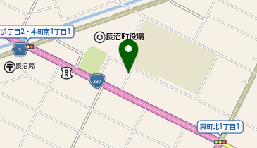 公文式長沼小前教室の地図画像