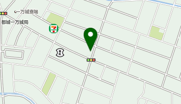 公文式都城一万城教室の地図画像