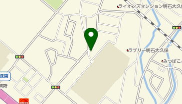 公文式大久保中前教室の地図画像