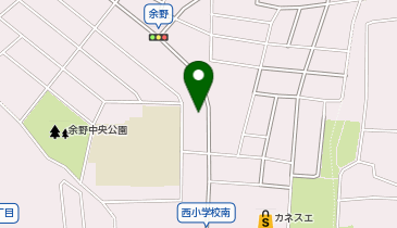 公文式余野教室の地図画像