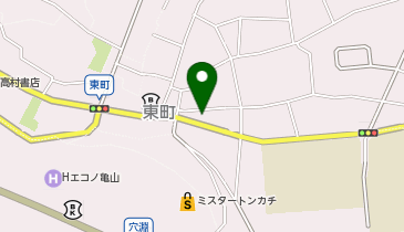 公文式亀山東教室の地図画像