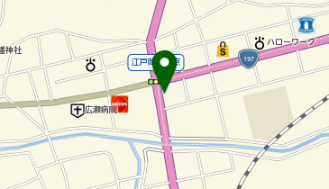 公文式八幡浜中央教室の地図画像