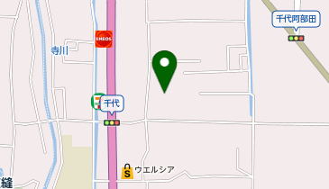 公文式田原本千代教室の地図画像