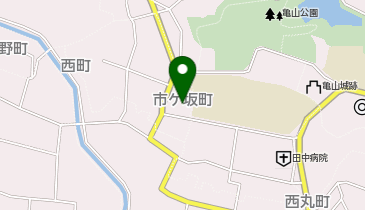 公文式亀山西教室の地図画像