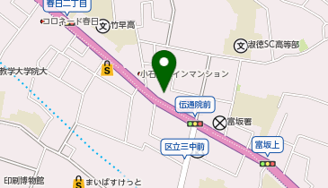 公文式伝通院教室の地図画像