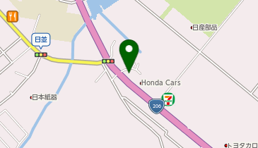 公文式時津日並教室の地図画像